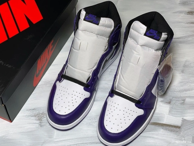 Rep TB Court Purple 1 Air High Jordan 555088-500 OG 0701